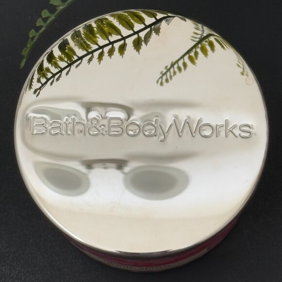 BBW Cherry Almond Shortbread Bath & Body Works 3 Wick Candle - Picture 8 of 10